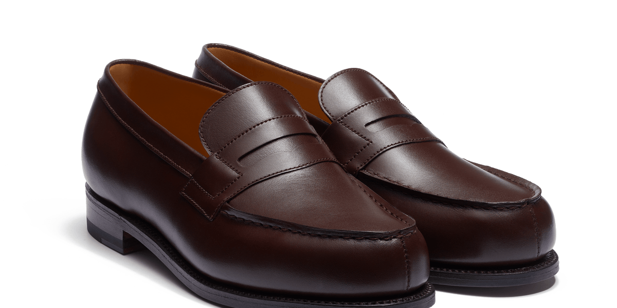 Women's Dark brown boxcalf 180 Loafer – J.M. Weston
