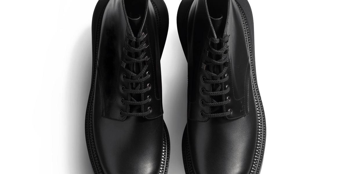 b*s様 J.M. WESTON sacai worker boot Black Calfskin Worker Boot J.M. Weston x sacai