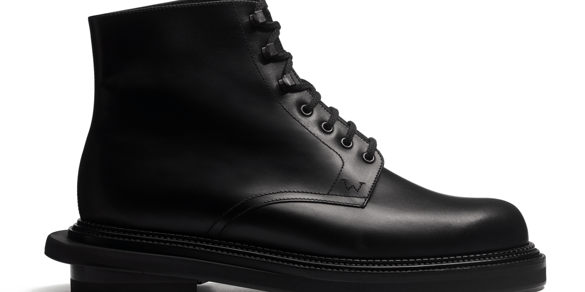 極美品　J.M. weston worker boots 5/D Men's Black Grained Calfskin Worker Boot – J.M. Weston