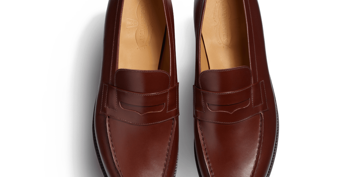 Men's Etrusco brown boxcalf 180 Loafer – J.M. Weston