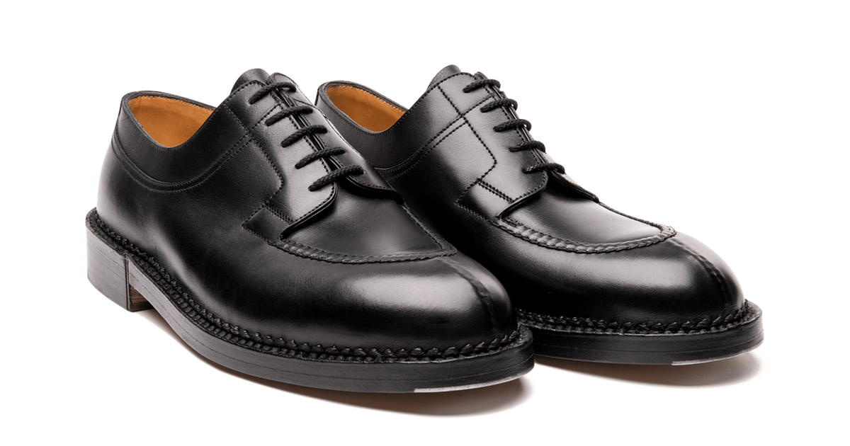 Men's Black Leather Hunt Derby | J.M. Weston