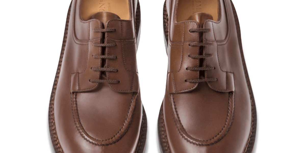 Men's Brown Leather Hunt Derby | J.M. Weston