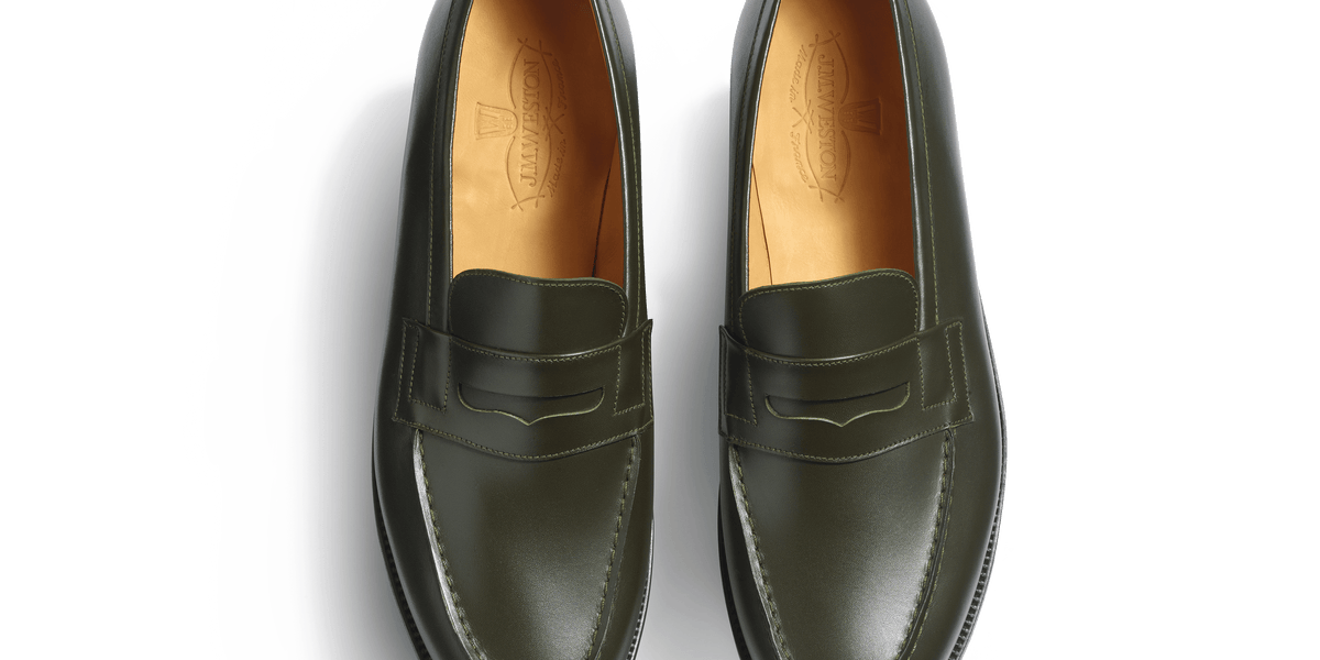 靴 J.M. WESTON 180 simnature loafer 6D JM WESTON Signature Loafer #180 Men's leather shoes, Chocolate