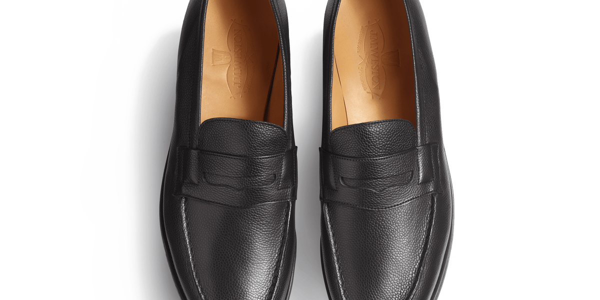 J & M Heritage 1850 Men’s Dress Loafers Size 9.5 D Black Leather Business NWOB Men main image 2