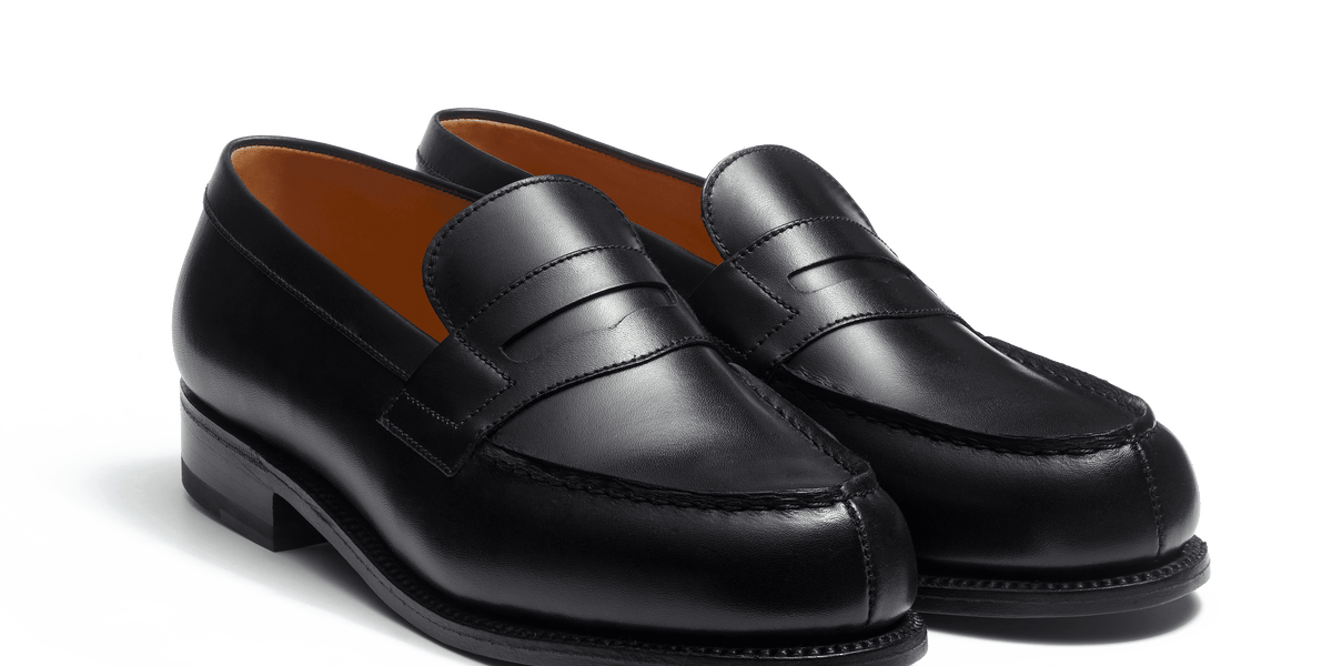 Women's Black Leather 180 Loafer – J.M. Weston