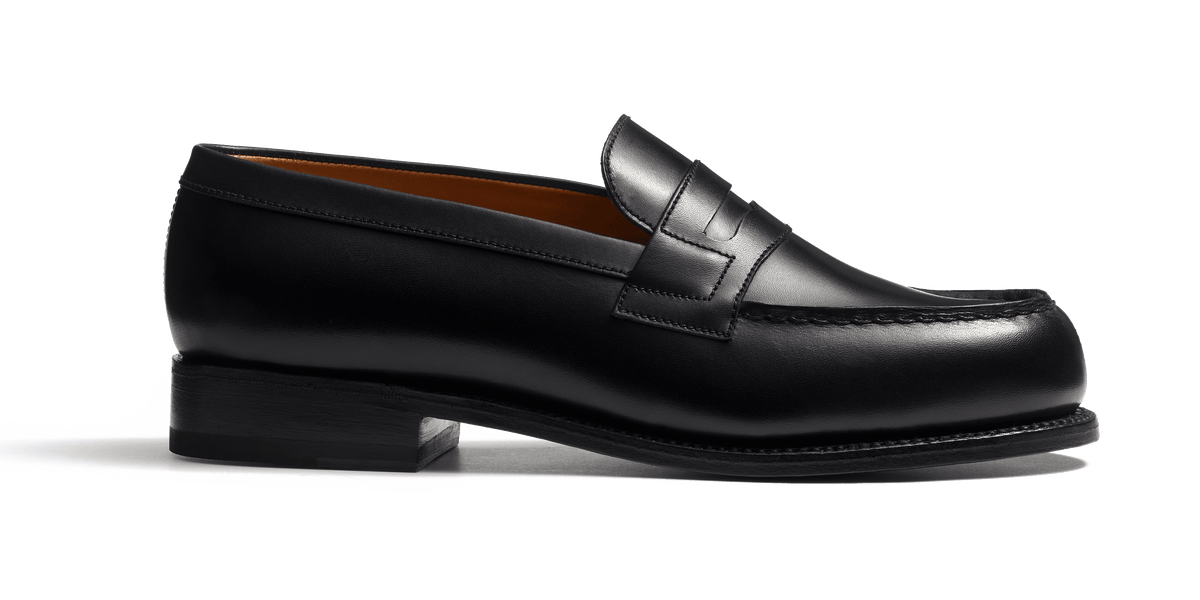 Women's Black Leather 180 Loafer – J.M. Weston