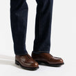 Derby Golf [homme cuir veau lisse marron bergeronnette]