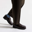 Derby Golf [homme cuir grain caviar café]