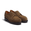Derby Golf [homme cuir veau velours taupe]