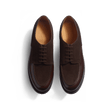 Derby Golf [homme cuir veau box mélèze et cuir veau marron foncé]