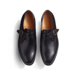 Derby simple boucle [homme cuir veau box noir]