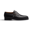 Derby simple boucle [homme cuir veau box noir]