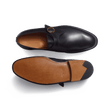 Derby simple boucle [homme cuir veau box noir]