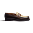 Mocassin 180 [homme cuir veau box mélèze, bergeronnette et porcelaine]