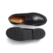 Mocassin 180 commando [homme cuir veau box noir]