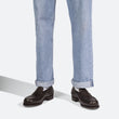 180 Loafer [Men Coffee caviar grain calfskin]