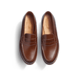 180 Loafer [Men Tan boxcalf with contrasted stiching]