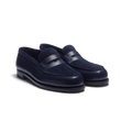 Mocassin 180 [homme cuir veau box marine & cuir veau velours marine]