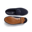 Mocassin 180 [homme cuir veau box marine & cuir veau velours marine]