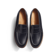Mocassin 180 [homme cuir veau box marine piqûre contrastée écrue]
