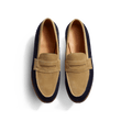 Mocassin 180 [homme cuir veau velours marine & cuir veau velours corde]