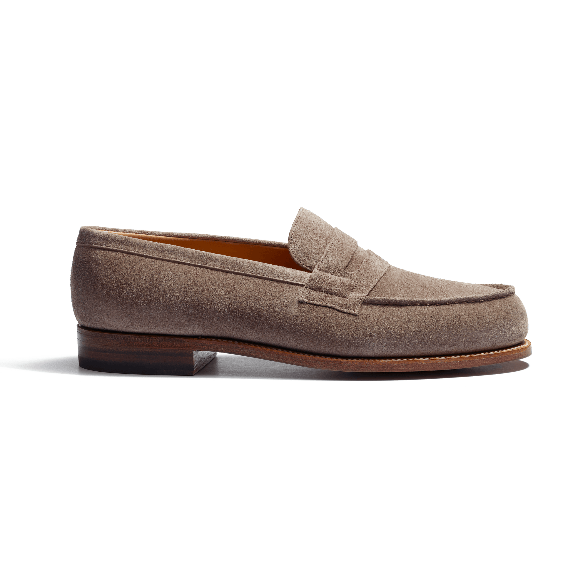 180 Loafer [Men Chesnut brown suede calfskin]