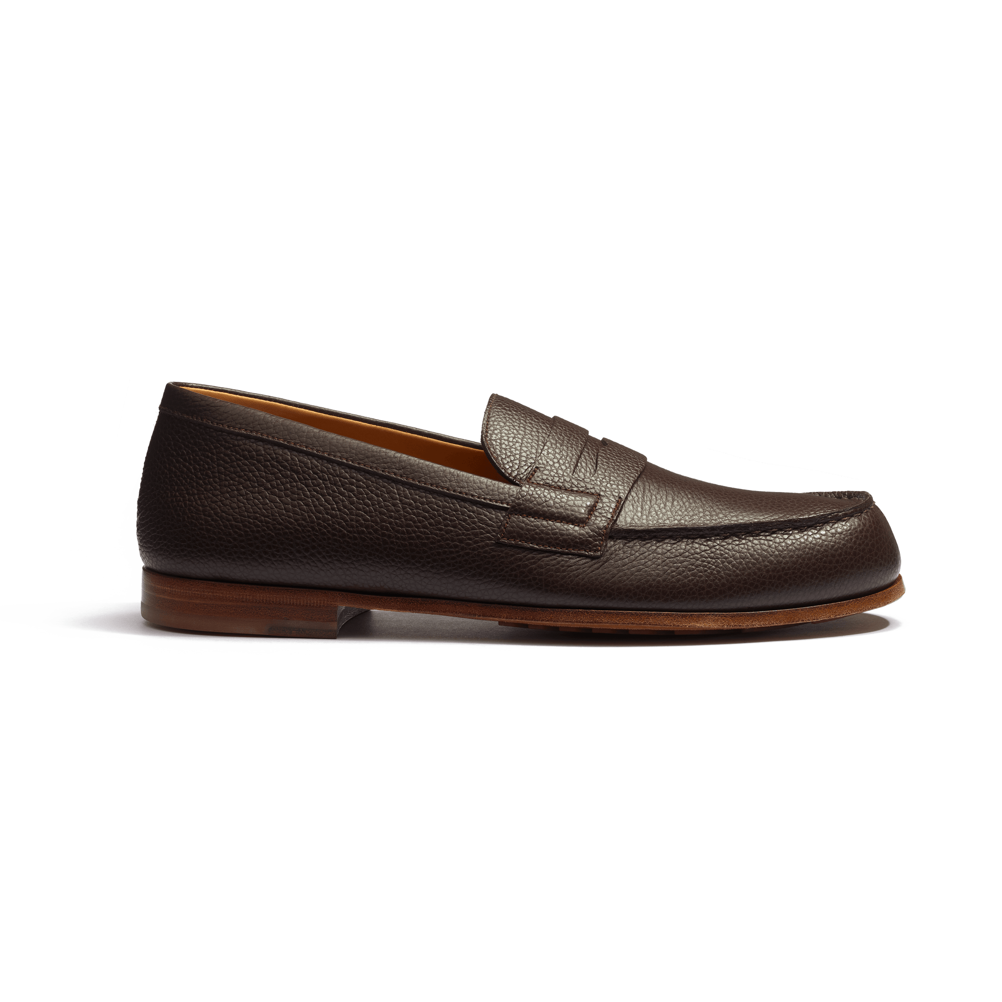 Le Moc' Weston Loafer[Men Dark Brown grained calfskin]