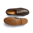 Le Moc' Weston [homme cuir veau grainé marron mélèze]