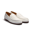 Le Moc' Weston [cuir veau grainé blanc]
