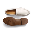Le Moc' Weston [cuir veau grainé blanc]