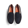 Le Moc' Weston Roland-Garros [homme Nubuck marine & craie avec piqûre orange]