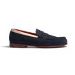Le Moc' Weston Roland-Garros [homme Nubuck marine & craie avec piqûre orange]
