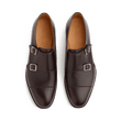 Derby Double boucle [homme cuir lisse marron mélèze]