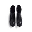 Bottine Pompier [mixte cuir veau hydrofuge noir]