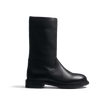 Bottine Pompier [mixte cuir veau hydrofuge noir]
