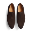 Richelieu cycliste Flore [homme cuir veau velours marron]
