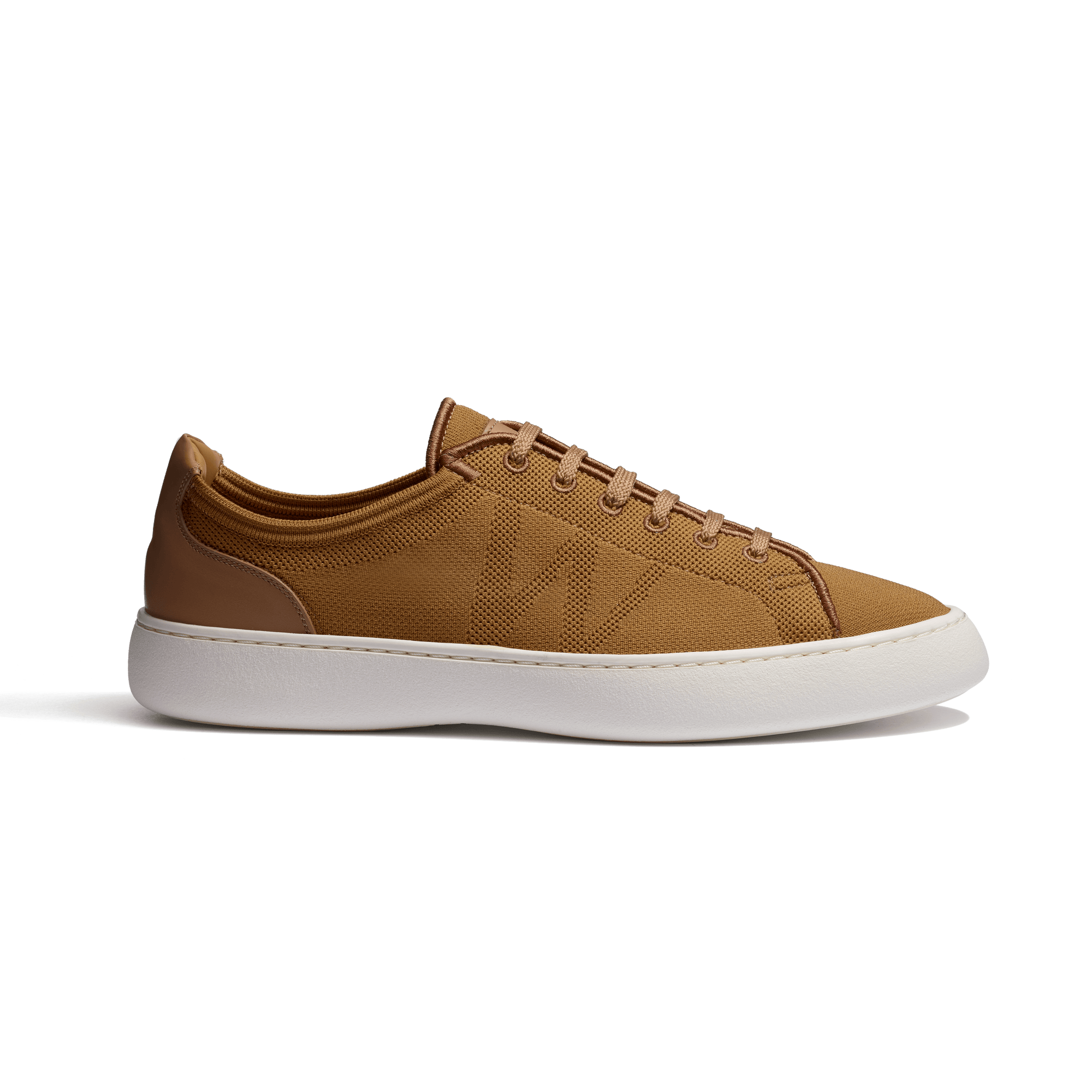 Tennis 1938 Knit [Maille knit beige détails en cuir veau sport beige]