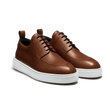 Basket Chasse On Time [cuir veau sport marron bergeronnette]