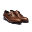 Derby simple Boucle Edouard [homme cuir lisse marron ébène nuances]