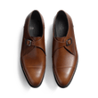 Derby simple Boucle Edouard [homme cuir lisse marron ébène nuances]