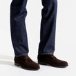 Bottine Chukka Edouard  [Homme cuir veau velours marron foncé]