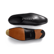 Richelieu Cycliste Fusain [homme cuir veau box noir]