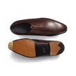 Richelieu Cycliste Fusain [homme cuir veau box nuancé café]