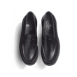 Mocassin 180 commando [femme cuir veau box noir]