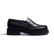 Mocassin 180 commando [femme cuir veau box noir]