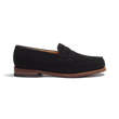 Mocassin 180 [femme cuir chèvre velours noir]