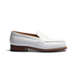 Mocassin 180 [femme cuir lisse blanc]