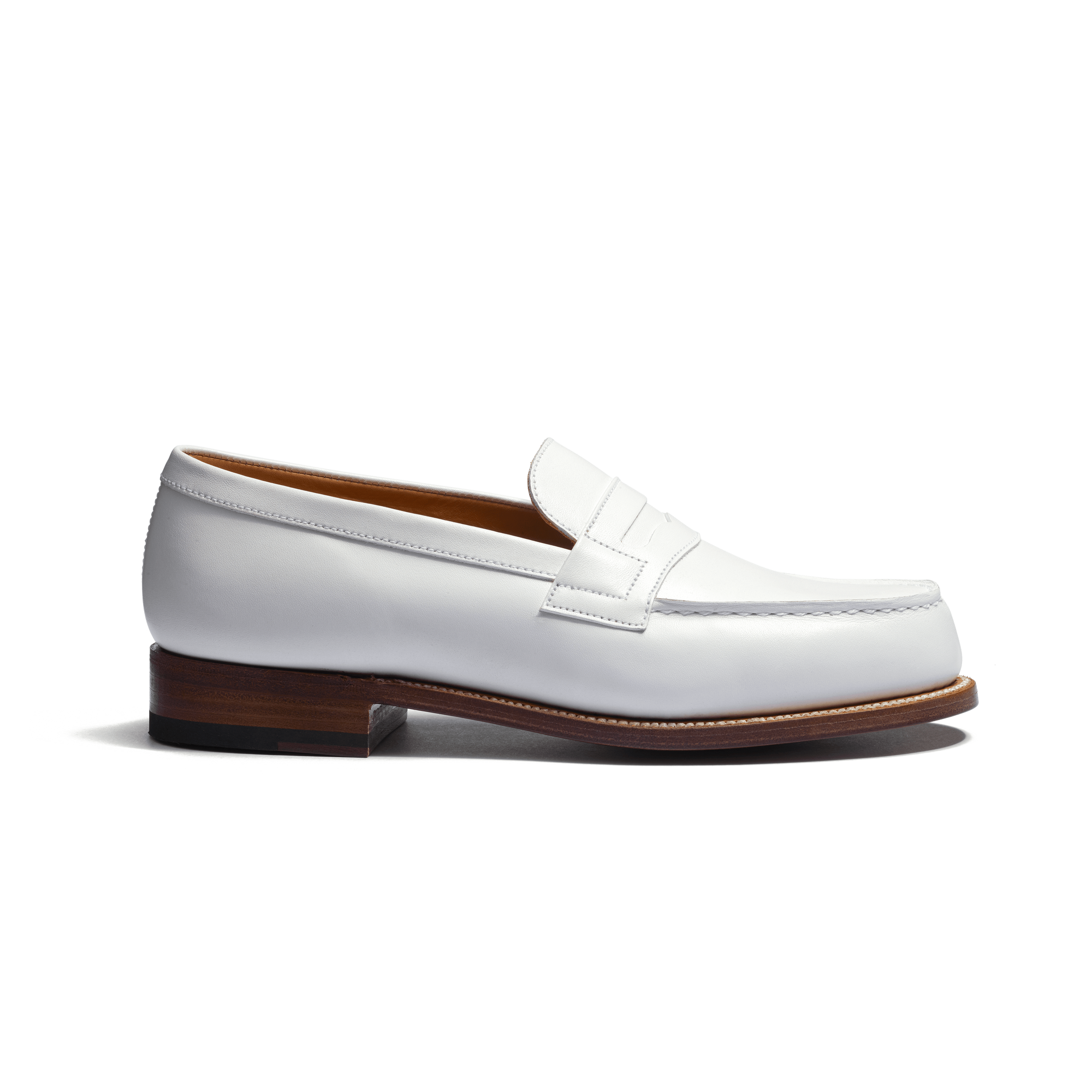 180 Loafer[Women White soft calfskin]
