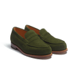Mocassin 180 [femme cuir chèvre velours vert foncé]