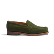 Mocassin 180 [femme cuir chèvre velours vert foncé]